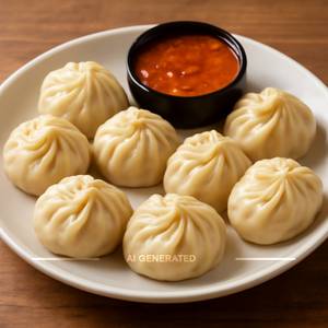 Paneer steam momos