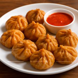 Chicken Fried Momos 7 Pcs