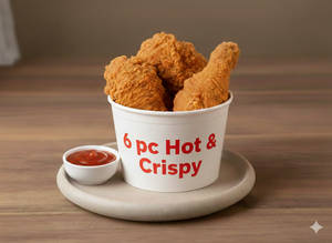 6 Pc Hot & Crispy