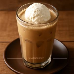 Cold Coffee With Ice Cream