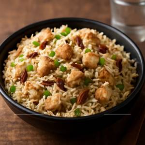 Chicken Burnt Garlic Rice