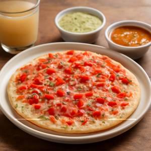 Tomato Onion Uttapam