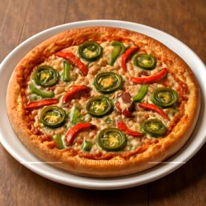 Spicy Veg Pizza [8 inches]