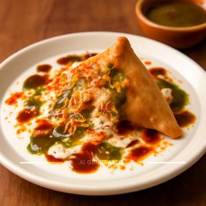 Dahi Samosa                                     