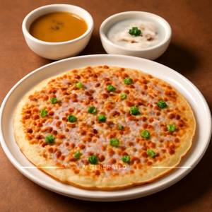 Onion Chilli Uttapam