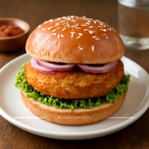Aloo tikki burger                