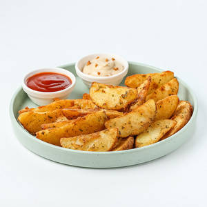 Classic Salted Potato Wedges