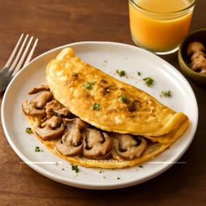 Mushroom Omelette