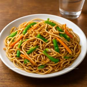 Veg hakka noodles