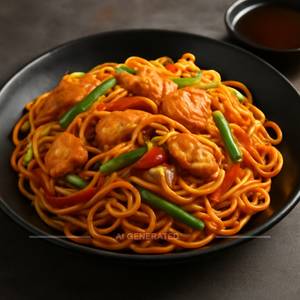 Chicken schezwan noodles
