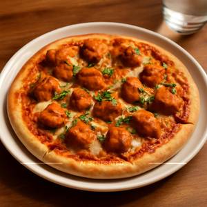 Butter Chicken Pizza