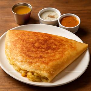 Ghee Pudi Masala Dosa