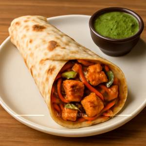 Paneer roll