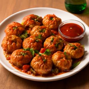 Veg Chilli Momos [10 Pieces]