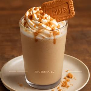 Lotus biscoff shake
