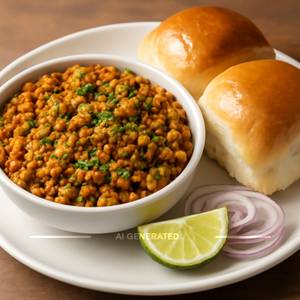 Soya Keema Pav