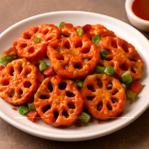 Honey Chilli Lotus Stem