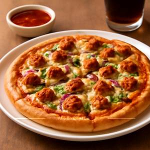 Schezwan Chicken Pizza