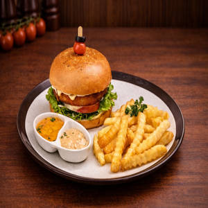 Masala Crunchy Burger