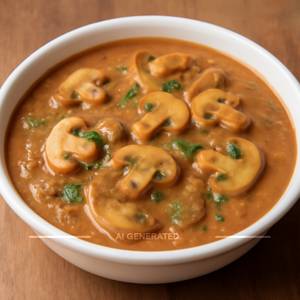 Mushroom curry