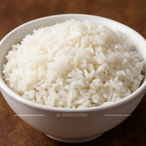 Plain rice