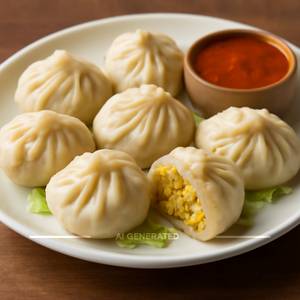 Paneer Steamed Momos 8pcs