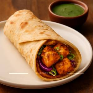 Paneer Tikka Roll