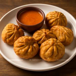 Chicken fried momos