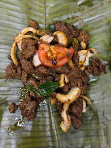 Beef Stire Fry In Wrap