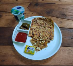 Paneer Paratha for Kids