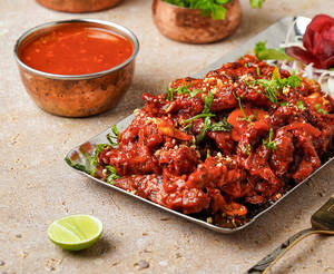 Schezwan Chicken Wet