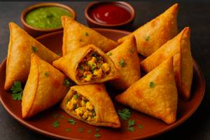 Paneer samosa 4pcs