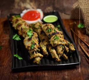 Chicken haryali kebab