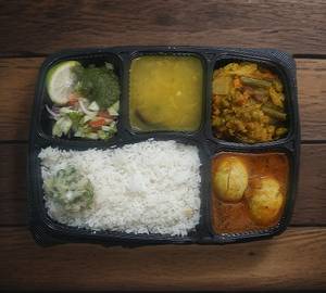 Egg thali