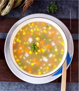 Veg Sweet Corn Soup