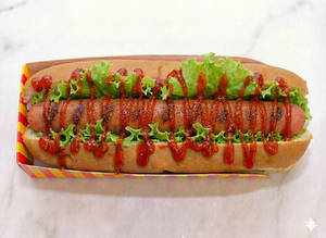 Chicken Spicy Seoul Hot Dog 5'