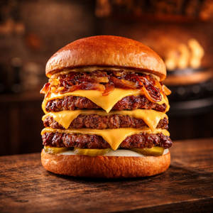 Tripple Smash Burger