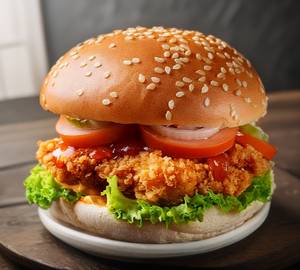 Spicle chicken burger 