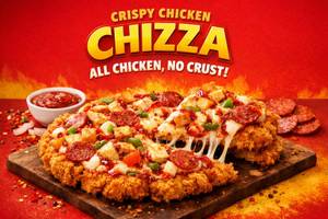 Crispy chicken cheeza