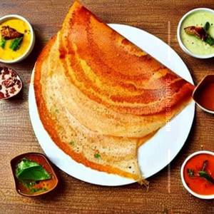 Malgapodi cheese salad jain dosa