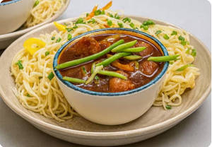 Chilli Paneer Noodle Bowl