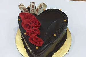 Chocolate Heart Cake