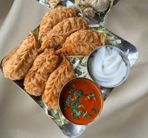 Fried Veg Momos