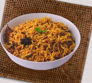 Chicken Pokoda biryani(half)