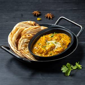 Matar Paneer with Lachha Paratha