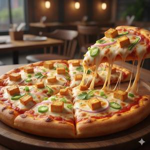 Schezwan PaneerCheese Pizza   
