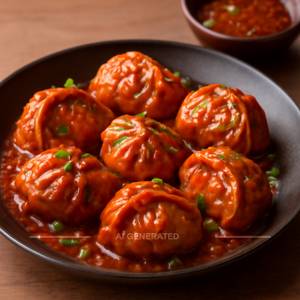 Schezwan Veg Momos [6 Pieces]