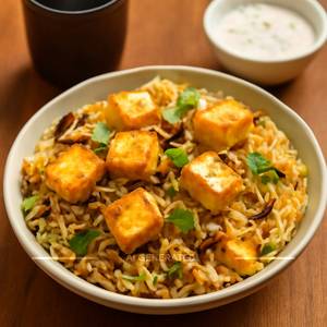 Paneer biryani