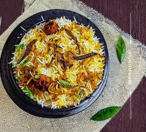 Panner dum biryani