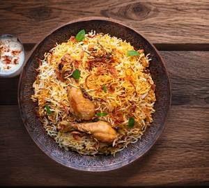 Hyderabadi chicken Dum Biryani